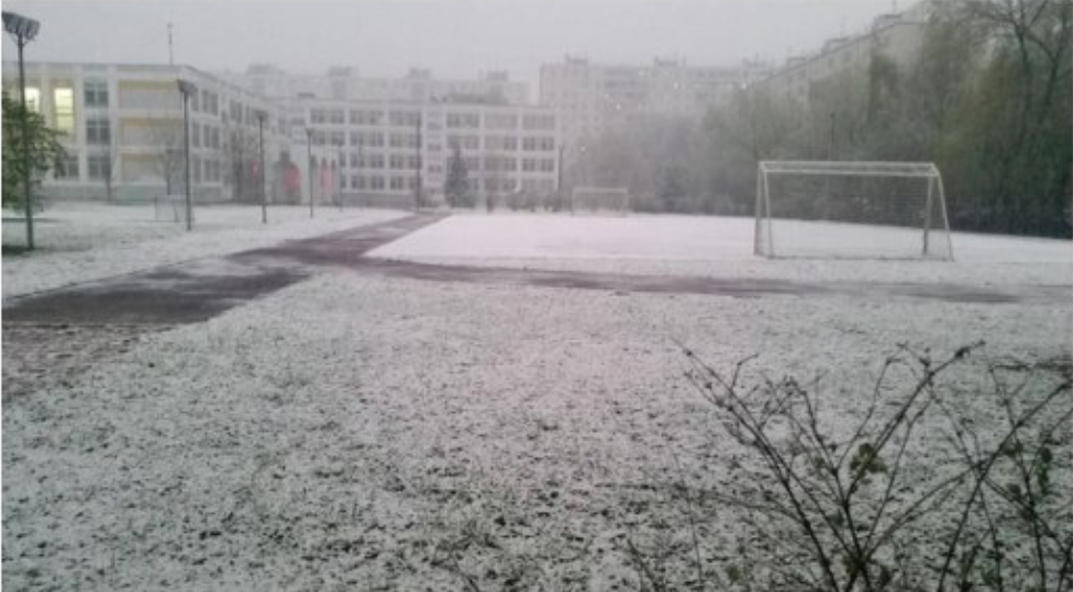 Фото дня: ретро-зима в Южном Тушине